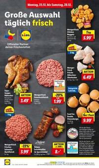 Schweinefilet im Lidl Prospekt "LIDL LOHNT SICH" mit 38 Seiten (Duisburg)