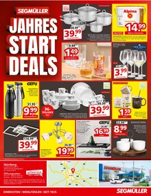 Whiskey im Segmüller Prospekt "Jahresstart Deals" mit 6 Seiten (Nürnberg)