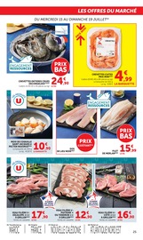 Promos Coquille Saint-Jacques dans le catalogue "Super U" de Super U Coquille Saint-Jacques en promo dans le catalogue Super U à la page 25