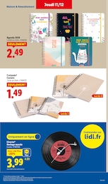 Prix et réduction Horloge Murale dans le prospectus Lidl en cours Offre Horloge Murale dans le catalogue Lidl du moment à la page 57