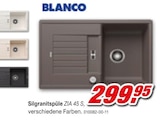 Silgranitspüle ZIA 45 S Angebote von BLANCO bei Möbel AS Sindelfingen für 299,95 €