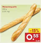 Weizenbaguette bei Netto Marken-Discount im Prospekt "" für 0,55 €
