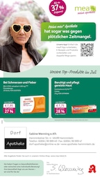 mea - meine apotheke Prospekt für Hamminkeln: "Unsere Juli-Angebote", 4 Seiten, 01.07.2025 - 31.07.2025