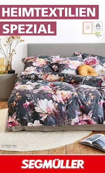 Bettwäsche im Segmüller Prospekt "Heimtextilien Spezial" mit 16 Seiten (Leverkusen)