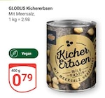GLOBUS - Kichererbsen Angebot im Prospekt Kichererbsen bei GLOBUS im Prospekt "" für 0,79 €