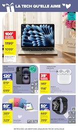 Prix et réduction Macbook Air dans le prospectus Carrefour en cours Offre Macbook Air dans le catalogue Carrefour du moment à la page 31