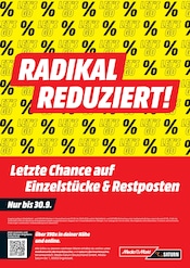 Aktueller MediaMarkt Saturn Prospekt mit Elektronik, "RADIKAL REDUZIERT!", Seite 1