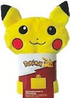Plaid à capuche Pikachu - La Grande Récré à Angers Plaid à capuche Pikachu en promo chez La Grande Récré Angers à 19,99 €