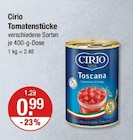 Tomatenstücke von Cirio für 0,99 € bei V-Markt im Angebot Tomatenstücke von Cirio im aktuellen V-Markt Prospekt