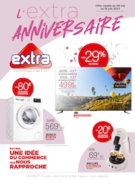 Prospectus Extra à Fontenay-en-Parisis, "L'extra anniversaire", 8 pages, 09/05/2023 - 10/06/2023
