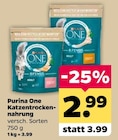 Katzentrockennahrung von Purina One für 2,99 € bei Netto mit dem Scottie im Angebot Katzentrockennahrung von Purina One im aktuellen Netto mit dem Scottie Prospekt
