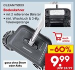 Bodenkehrer von CLEANmaxx im aktuellen Netto Marken-Discount Prospekt für 9,99 €