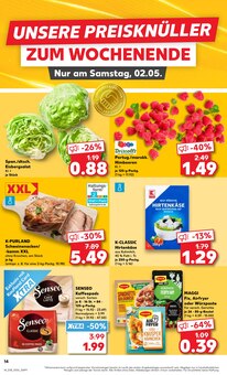 Kaffeepads im Kaufland Prospekt "Aktuelle Angebote" mit 62 Seiten (Rostock)
