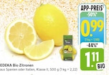 E center Süßen - Bio Zitronen Angebot im Prospekt Bio Zitronen bei E center im Süßen Prospekt für 0,99 €