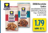 Herzstücke Triple Choc Cookies Angebote von EDEKA bei diska Freiberg für 1,79 €
