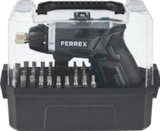 VISSEUSE SANS FIL - FERREX en promo à 14,99 € chez Aldi VISSEUSE SANS FIL - FERREX dans le catalogue Aldi