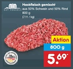 Aktuelles Hackfleisch gemischt Angebot bei Netto Marken-Discount in Remscheid ab 5,69 €