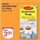 Zedernholz-Ringe Angebote von Aeroxon bei GLOBUS Duisburg für 3,00 €