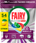 TABLETTES LAVE VAISSELLE FAIRY - FAIRY - Auchan Hypermarché à Romans-sur-Isère TABLETTES LAVE VAISSELLE FAIRY - FAIRY en promo chez Auchan Hypermarché Romans-sur-Isère à 9,59 €