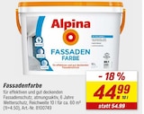 Fassadenfarbe von Alpina im aktuellen toom Baumarkt Prospekt