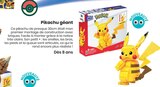 Pikachu géant - Pokémon dans le catalogue Cultura