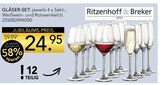 GLÄSER-SET im Angebot bei BRAUN Möbel-Center in Albstadt GLÄSER-SET Angebote von Ritzenhoff & Breker bei BRAUN Möbel-Center Albstadt für 24,95 €