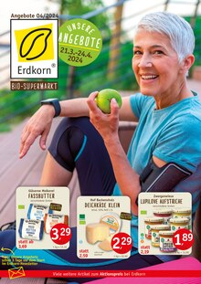 Butter im Erdkorn Biomarkt Prospekt "Unsere Bio - Angebote" mit 6 Seiten (Hamburg)