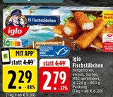Fischstäbchen im Angebot bei EDEKA in Rheine Fischstäbchen Angebote von iglo bei EDEKA Rheine für 2,29 €