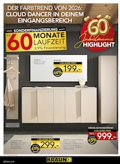 Spiegel im BRAUN Möbel-Center Prospekt in St. Ingbert Aktueller BRAUN Möbel-Center Prospekt mit Spiegel, "60 JAHRE BRAUN MÖBEL-CENTER", Seite 12