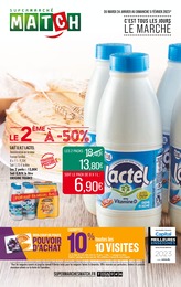 Catalogue Supermarchés Match "C'est tous les jours le marché", 36 pages, 24/01/2023 - 05/02/2023 Prospectus Supermarchés Match "C'est tous les jours le marché", 36 pages, 24/01/2023 - 05/02/2023