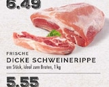 Dicke Schweinerippe im Angebot bei EDEKA in Dinslaken Dicke Schweinerippe Angebote bei EDEKA Dinslaken für 5,55 €