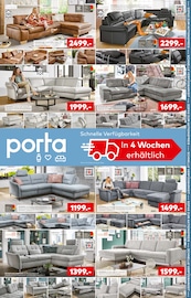 Aktueller porta Möbel Möbel & Einrichtung Prospekt in Ballenstedt und Umgebung, "Besser gleich zu porta." mit 2 Seiten, 27.07.2025 - 02.08.2025