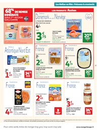 Prix et réduction Poisson dans le prospectus Auchan Hypermarché en cours Offre Poisson dans le catalogue Auchan Hypermarché du moment à la page 27