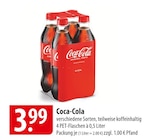 Aktuelles Coca-Cola Angebot bei famila Nordost in Lübeck ab 3,99 €