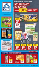 Catalogue Discount Alimentaire Aldi en cours à Niort et alentours, NOS ARRIVAGES DE RENTRÉE JUSQU'À -50% SUR LE 2ème, 51 pages, 26/08/2025 - 01/09/2025