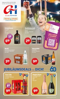 Coca Cola im Getränke Hoffmann Prospekt "Aktuelle Angebote" mit 10 Seiten (Hilden)