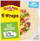 Wraps de blé nature - OLD EL PASO en promo chez Monoprix Wraps de blé nature - OLD EL PASO dans le catalogue Monoprix