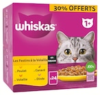 Sachets fraîcheur pour chat les festins à la volaille en sauce - Whiskas en promo chez Netto Sachets fraîcheur pour chat les festins à la volaille en sauce - Whiskas dans le catalogue Netto
