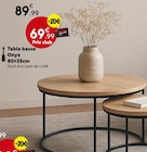 Table basse Onyx à Maxi Bazar dans Lorgues Table basse Onyx à Maxi Bazar dans Lorgues