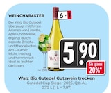 Bio Gutedel Gutswein trocken im aktuellen Prospekt bei Hieber in Hausen