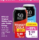 Original Whisky Cola im Angebot bei Netto Marken-Discount in Kaiserslautern Original Whisky Cola Angebote von RTD 5,0 bei Netto Marken-Discount Kaiserslautern für 1,29 €