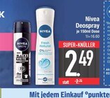 Deospray Black & White im EDEKA Prospekt Deospray Black & White von Nivea im aktuellen EDEKA Prospekt für 2,49 €