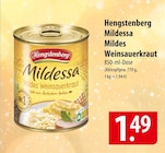 Aktuelles Hengstenberg Mildessa Mildes Weinsauerkraut Angebot bei famila Nordost in Lübeck ab 1,49 €