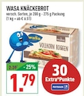 KNÄCKEBROT im Angebot bei Marktkauf in Köln KNÄCKEBROT Angebote von Wasa bei Marktkauf Köln für 1,79 €