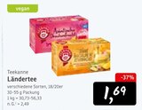 Aktuelles Ländertee Angebot bei Konsum in Dresden ab 1,69 €