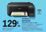 Imprimante et-1810 - EPSON dans le catalogue E.Leclerc