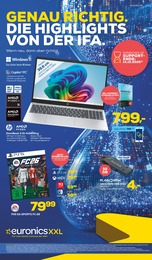 EURONICS Prospekt für Düren: "GENAU RICHTIG. DIE HIGHLIGHTS VON DER IFA.", 8 Seiten, 24.09.2025 - 05.10.2025