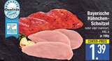 Bayerische Hähnchen-Schnitzel im EDEKA Prospekt Bayerische Hähnchen-Schnitzel im aktuellen EDEKA Prospekt für 1,39 €