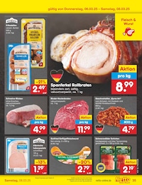 Netto Marken-Discount Hackfleisch im Prospekt 