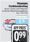 Frischkäsezubereitung bei E xpress im Kaufbeuren Prospekt für 0,99 €